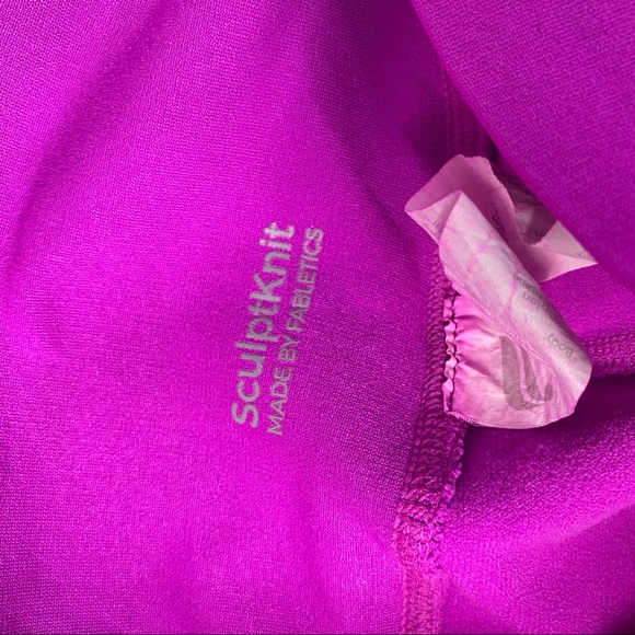 Fabletics High-Waisted SculptKnit Zebra 7/8 Size M Medium - Picture 5 of 9